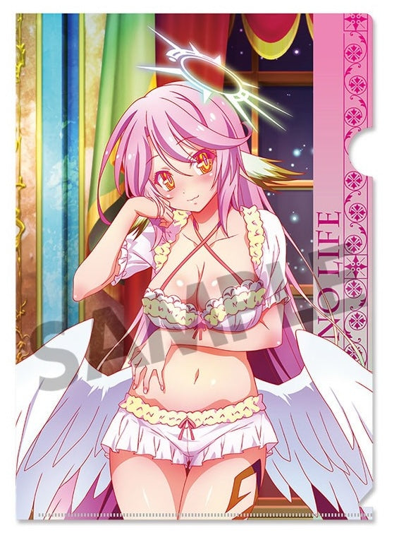 No Game No Life "Jibril Night Wear Ver." Clear File A4 Size Hobby Stock