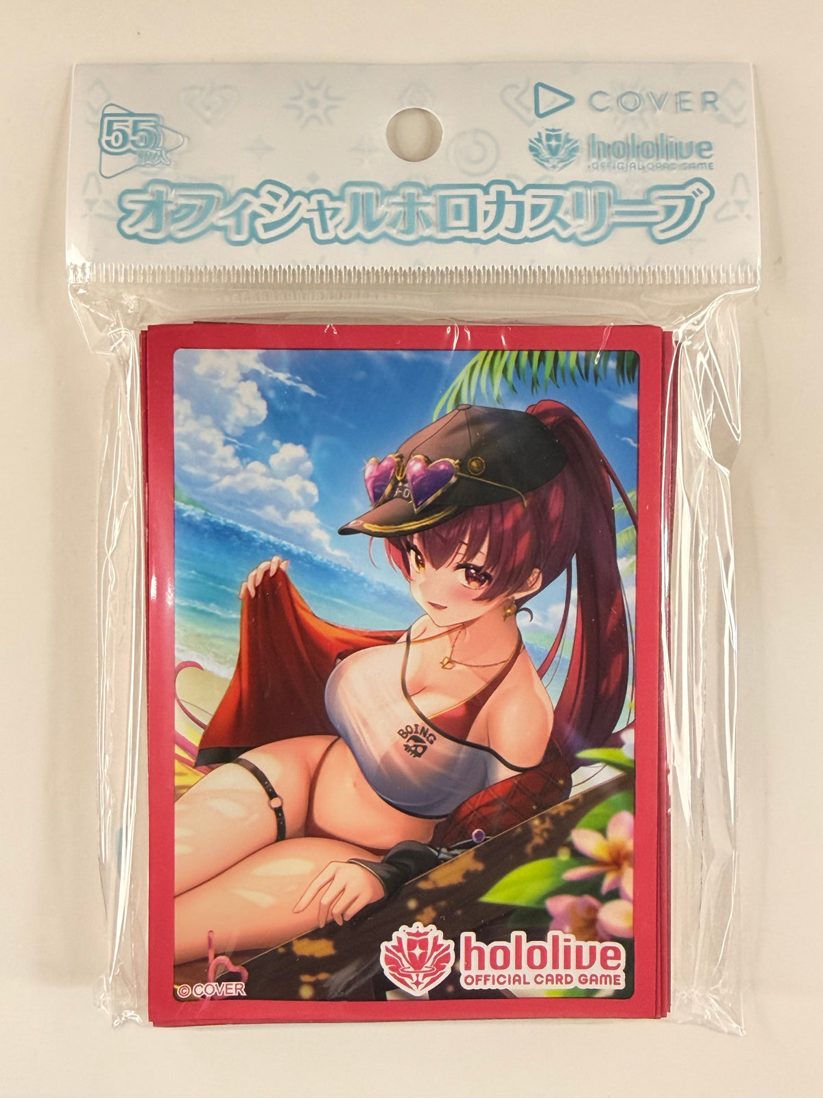 Hololive OCG “Houshou Marine” Official Holoca Sleeve Vol.50