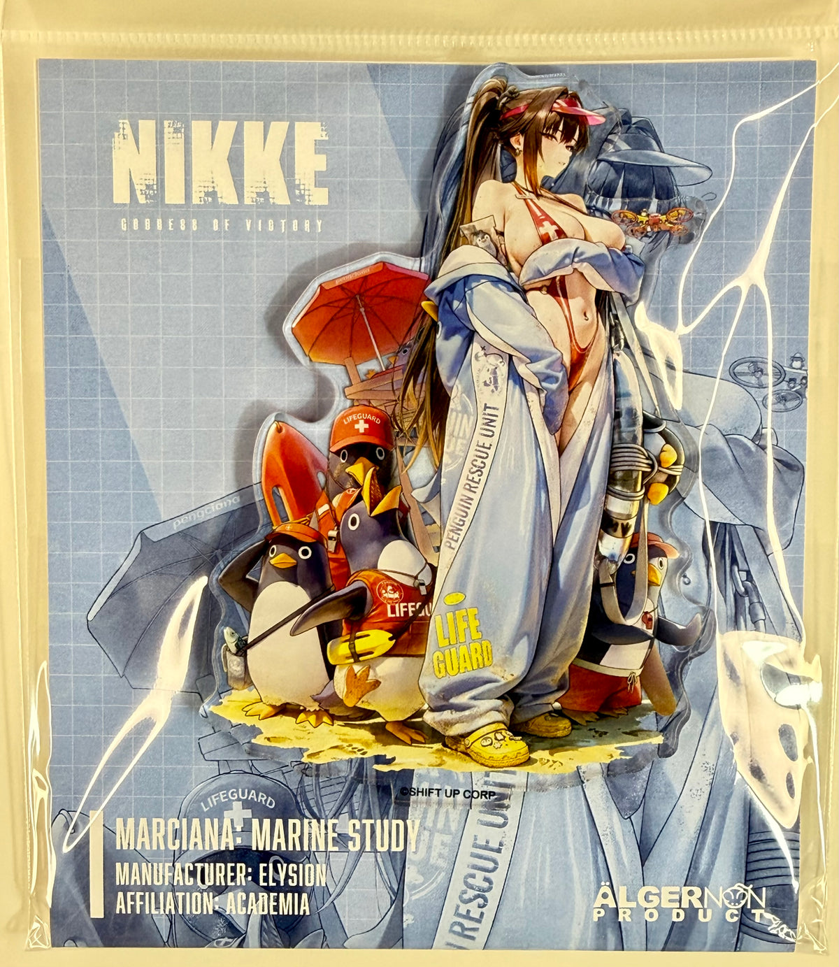 Nikke “Marciana: Marine Study” Acrylic Stand Algernon