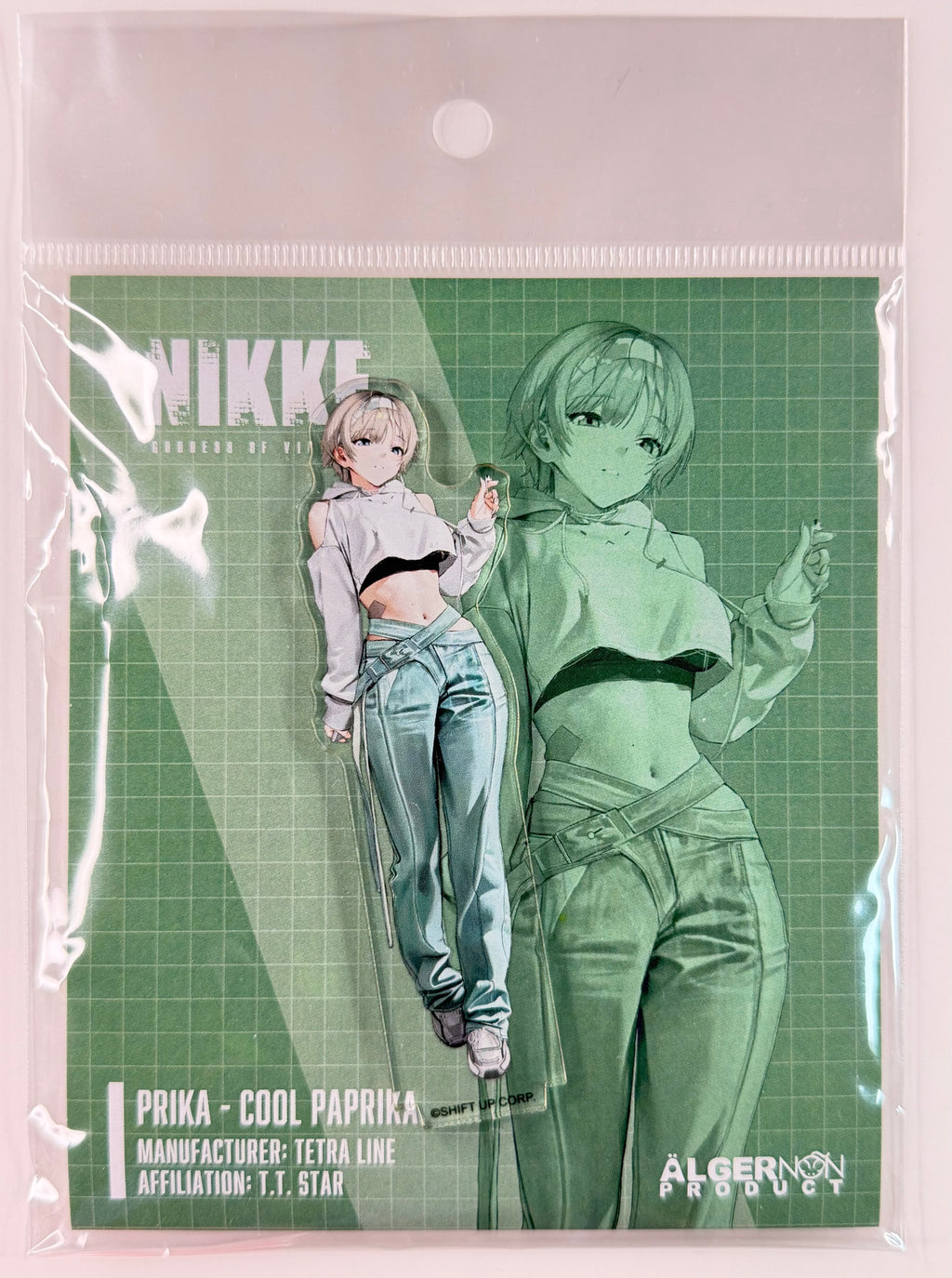 Nikke “Prika: Cool Paprika” Acrylic Stand Algernon