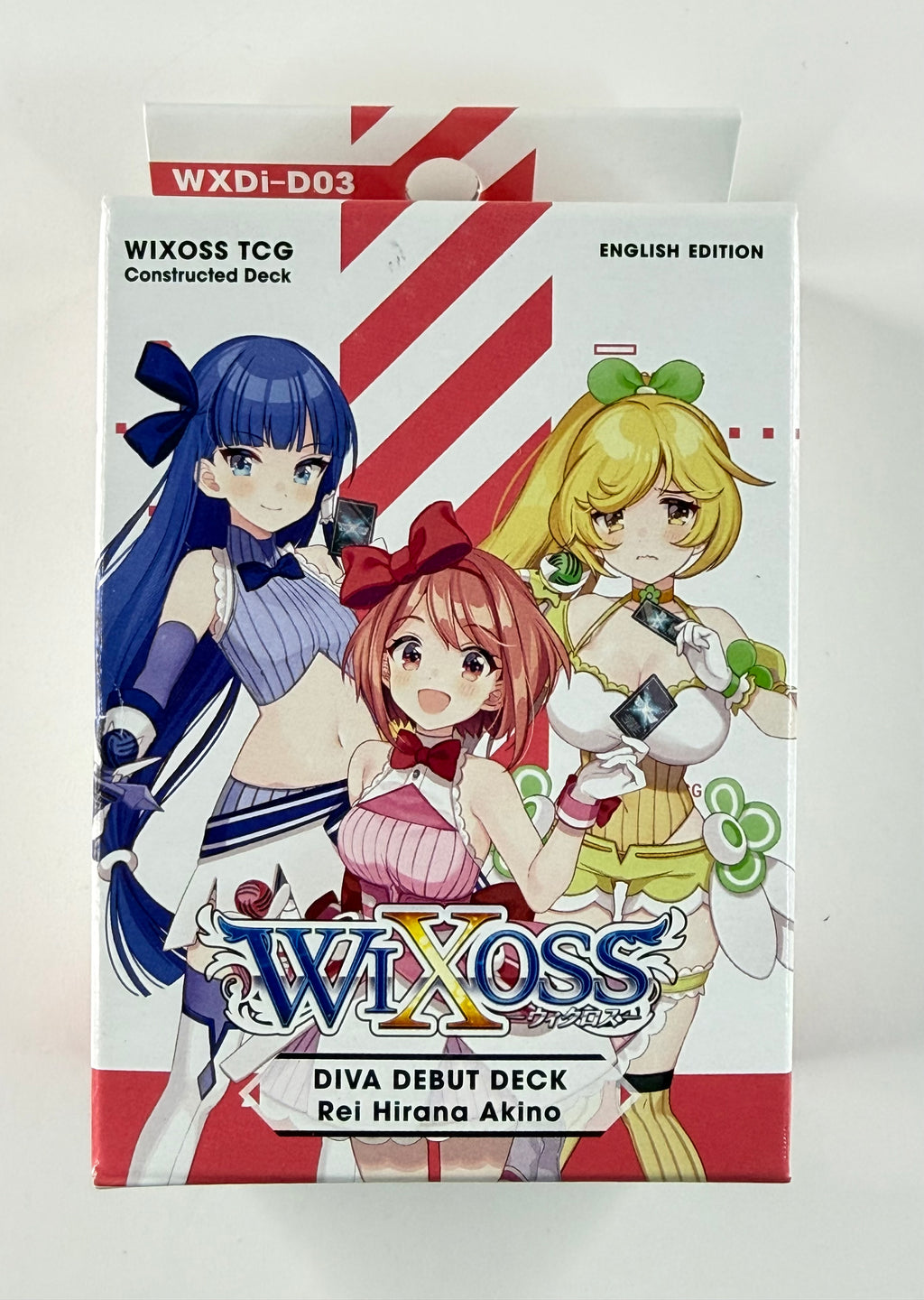 WIXOSS ENGLISH WXDi-D03 DIVA DEBUT DECK "REI, HIRANA, AKINO"