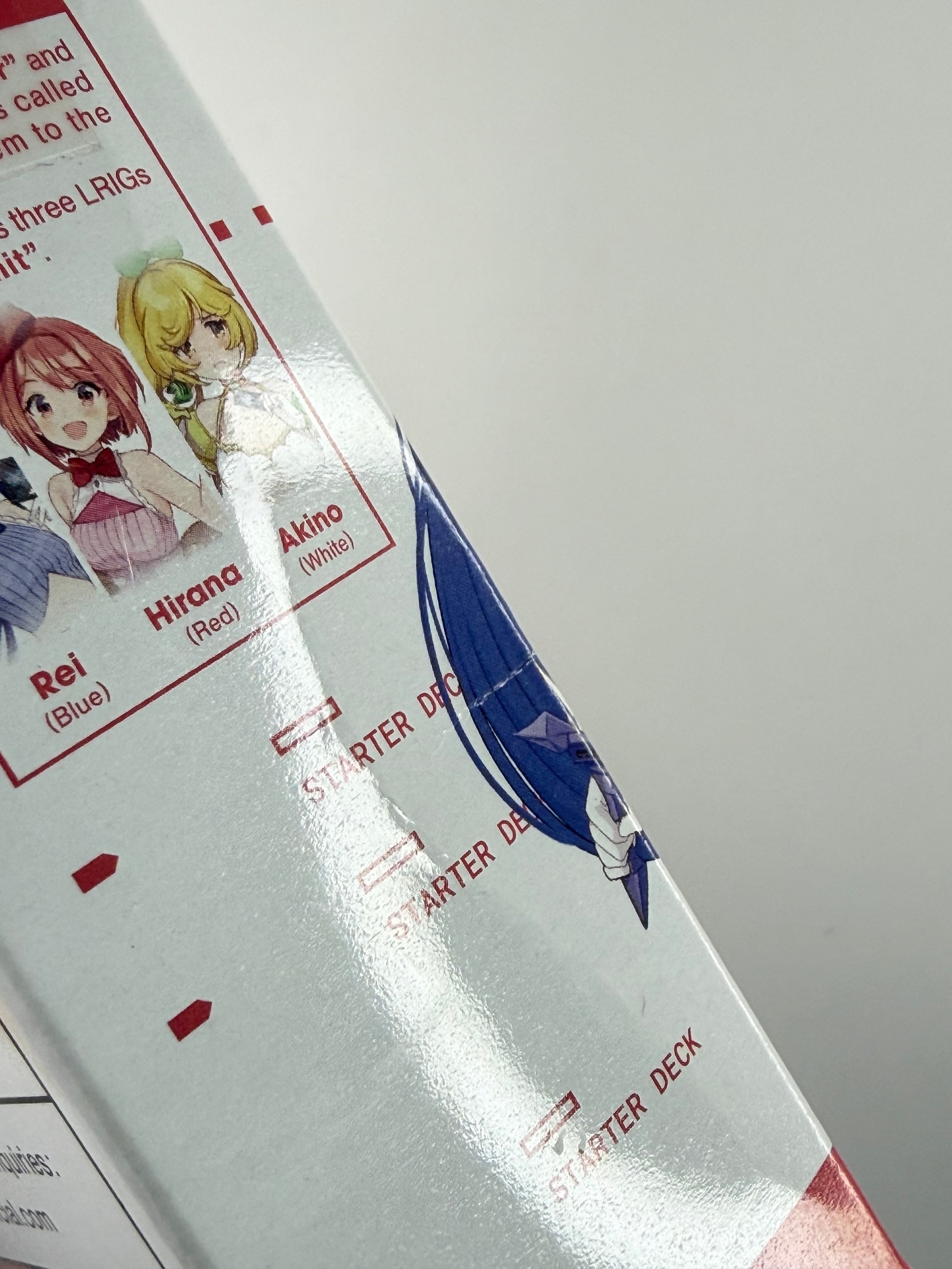 WIXOSS ENGLISH WXDi-D03 DIVA DEBUT DECK "REI, HIRANA, AKINO"