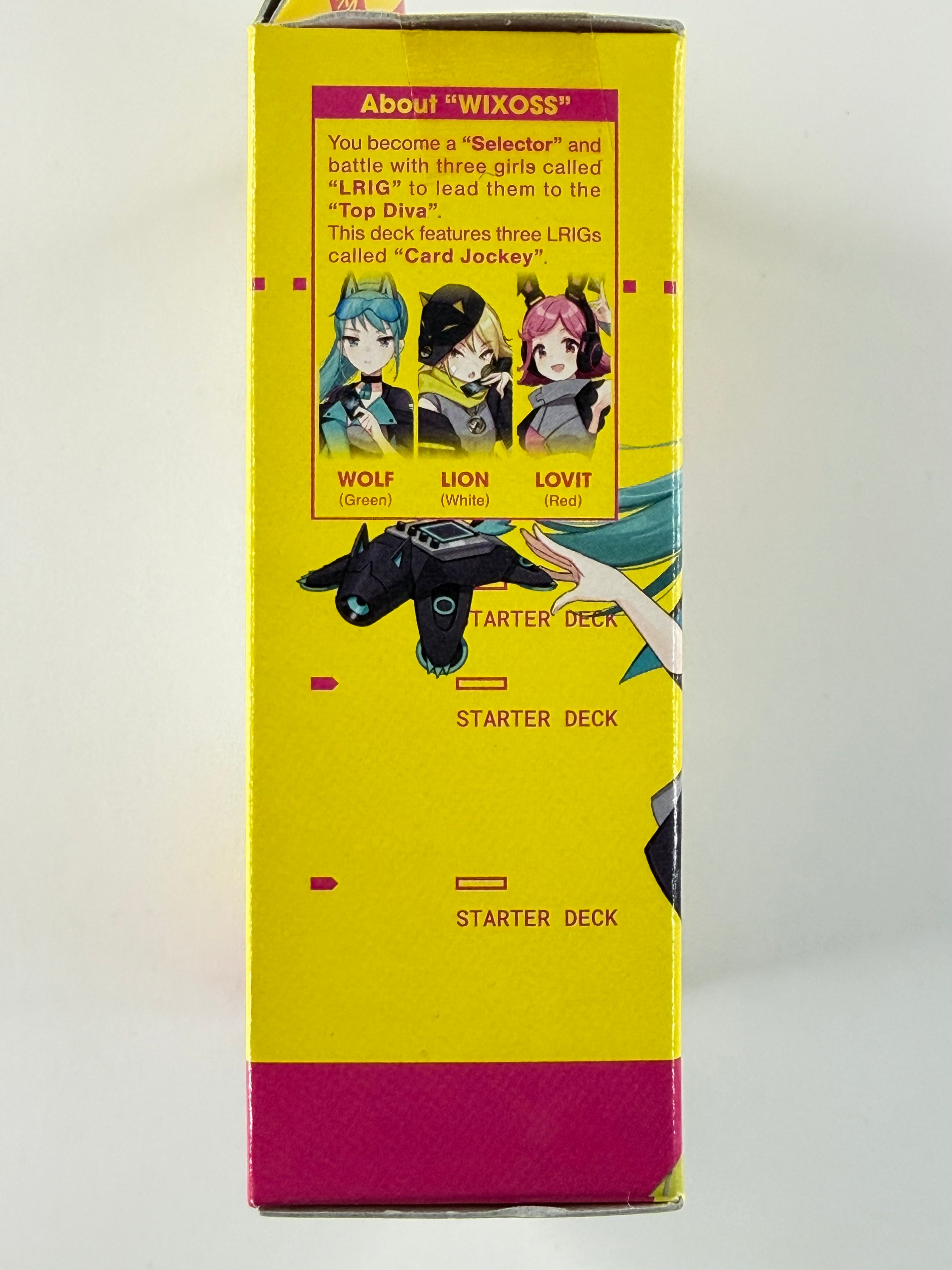 WIXOSS ENGLISH WXDi-D04 DIVA DEBUT DECK "WOLF LION LOVIT"