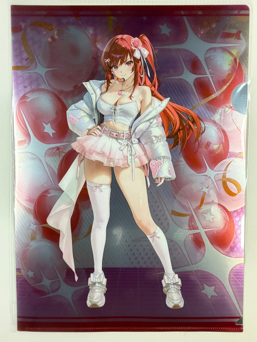 Nikke 3.5th Anni. "Rapi: Red Hood - Shinelight" Metallic File Algernon Store Exclusive A4 Size