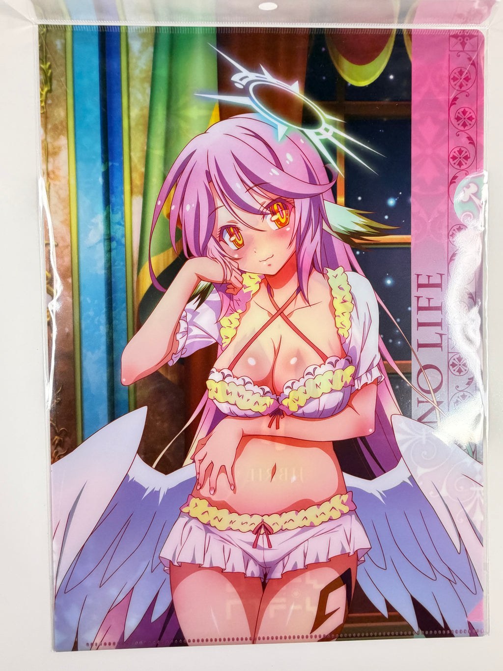 No Game No Life "Jibril Night Wear Ver." Clear File A4 Size Hobby Stock