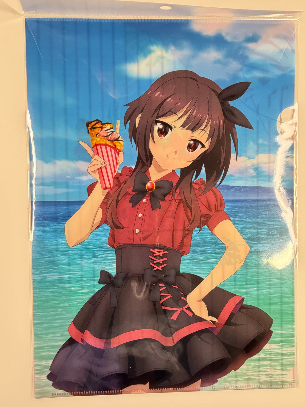KonoSuba "Megumin" Clear File A4 Size Hobby Stock