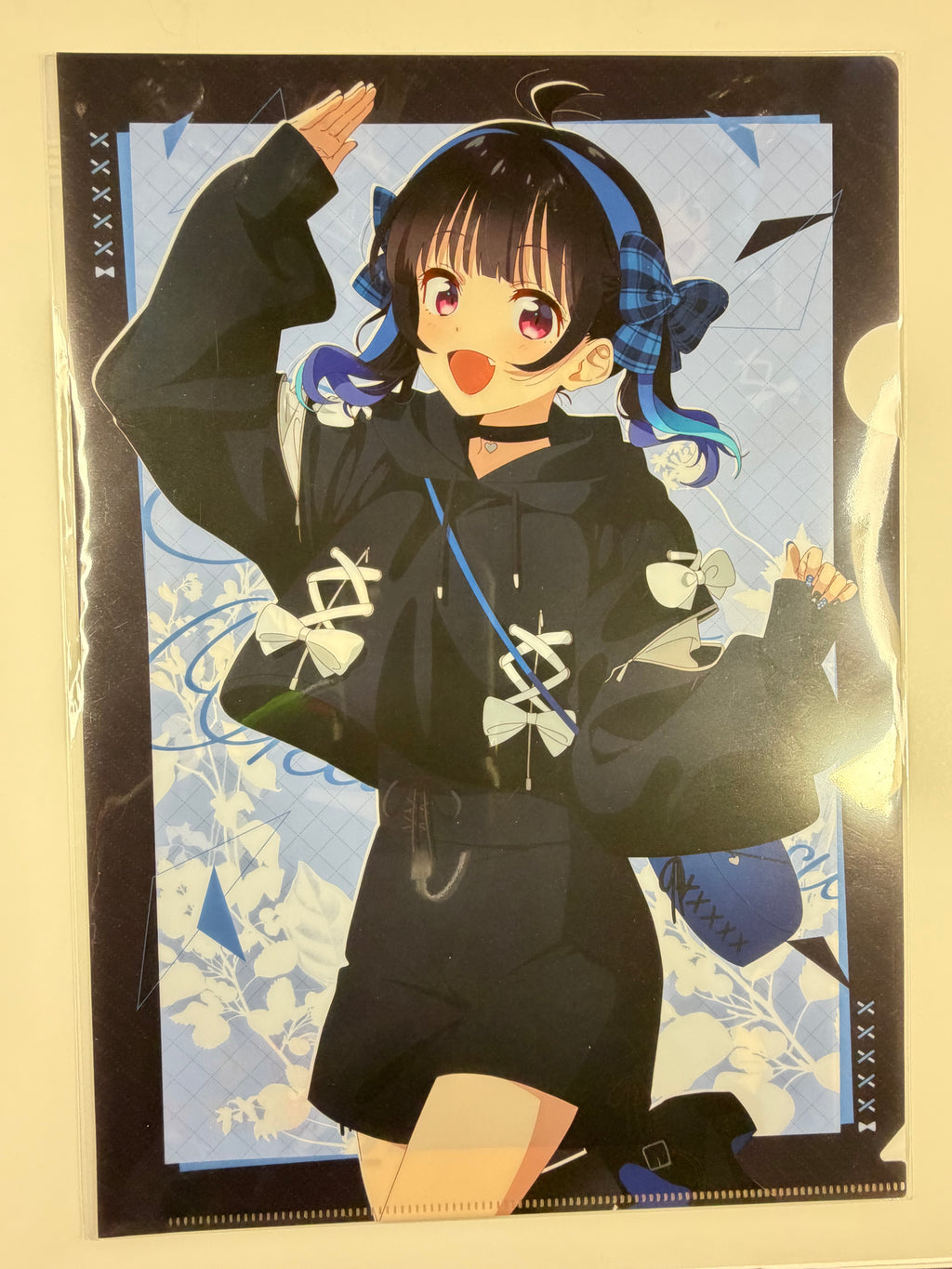 Rent-A-Girlfriend "Mini Yaemori: Gothic Style Date Clothes Ver" Clear File A4 Size Curtain Damashii