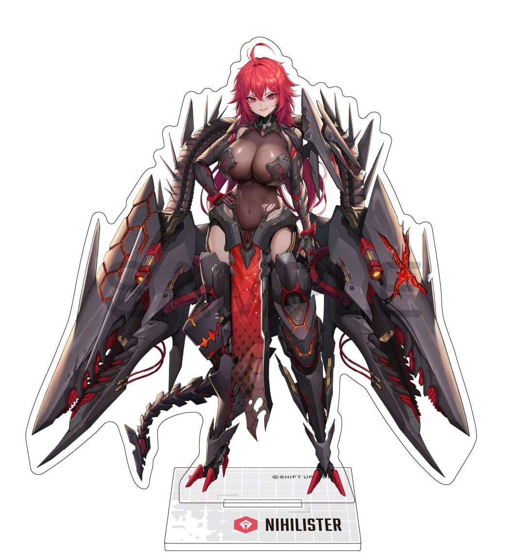 Nikke “Nihilister” Acrylic Stand Algernon Stands ~4.25 Inches