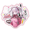 Nikke “Alice” Gun Girl Sticker Algernon