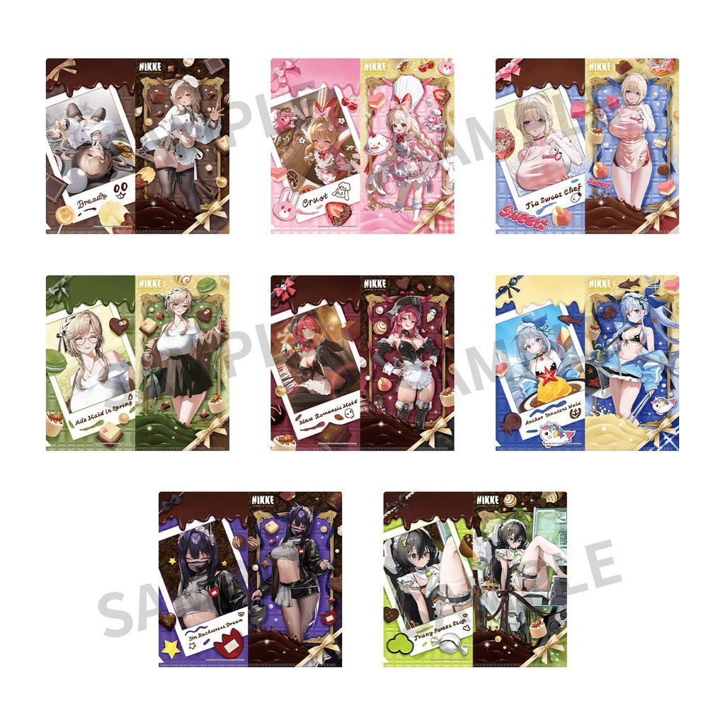 Nikke Clear File/Ticket Holder SWEET VALENTINE FAIR Sealed/Blind, Pack is random, may hit Duplicates.