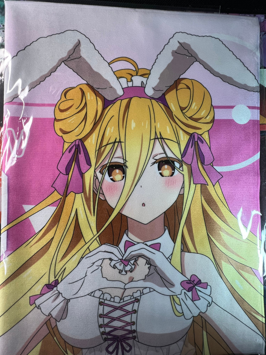 Date A Live V “Mukuro" Face Towel Lolita Bunny Ver. ~23.6x15.7 Inches