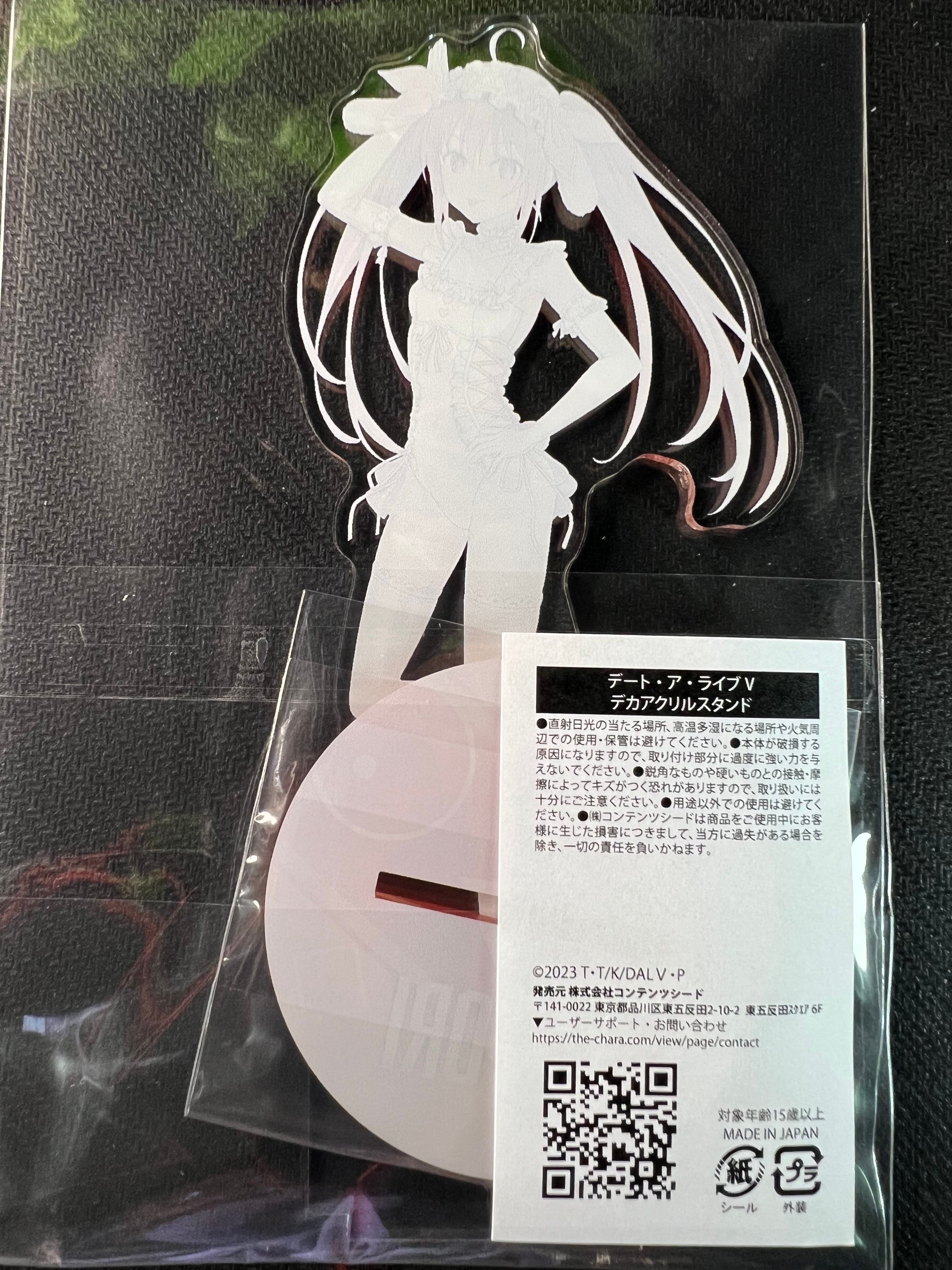 Date A Live V “Kotori" Acrylic Stand Lolita Bunny Ver. ~6 Inches Tall