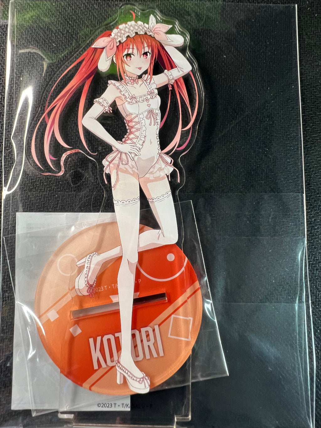 Date A Live V “Kotori" Acrylic Stand Lolita Bunny Ver. ~6 Inches Tall