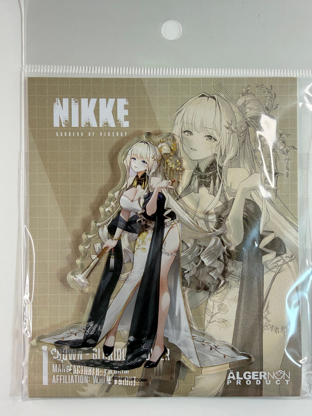 Nikke “Crown: Glorious Flower” Acrylic Stand Algernon