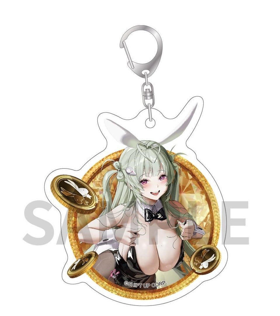 Nikke “Soda: Twinkle Bunny” Acrylic Keychain BUNNY FAIR 2025 ~2.3x2.3 Inches