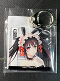 Date A Live V “Kurumi" Acrylic Keychain Lolita Bunny Ver. ~2.4x2.2 Inches
