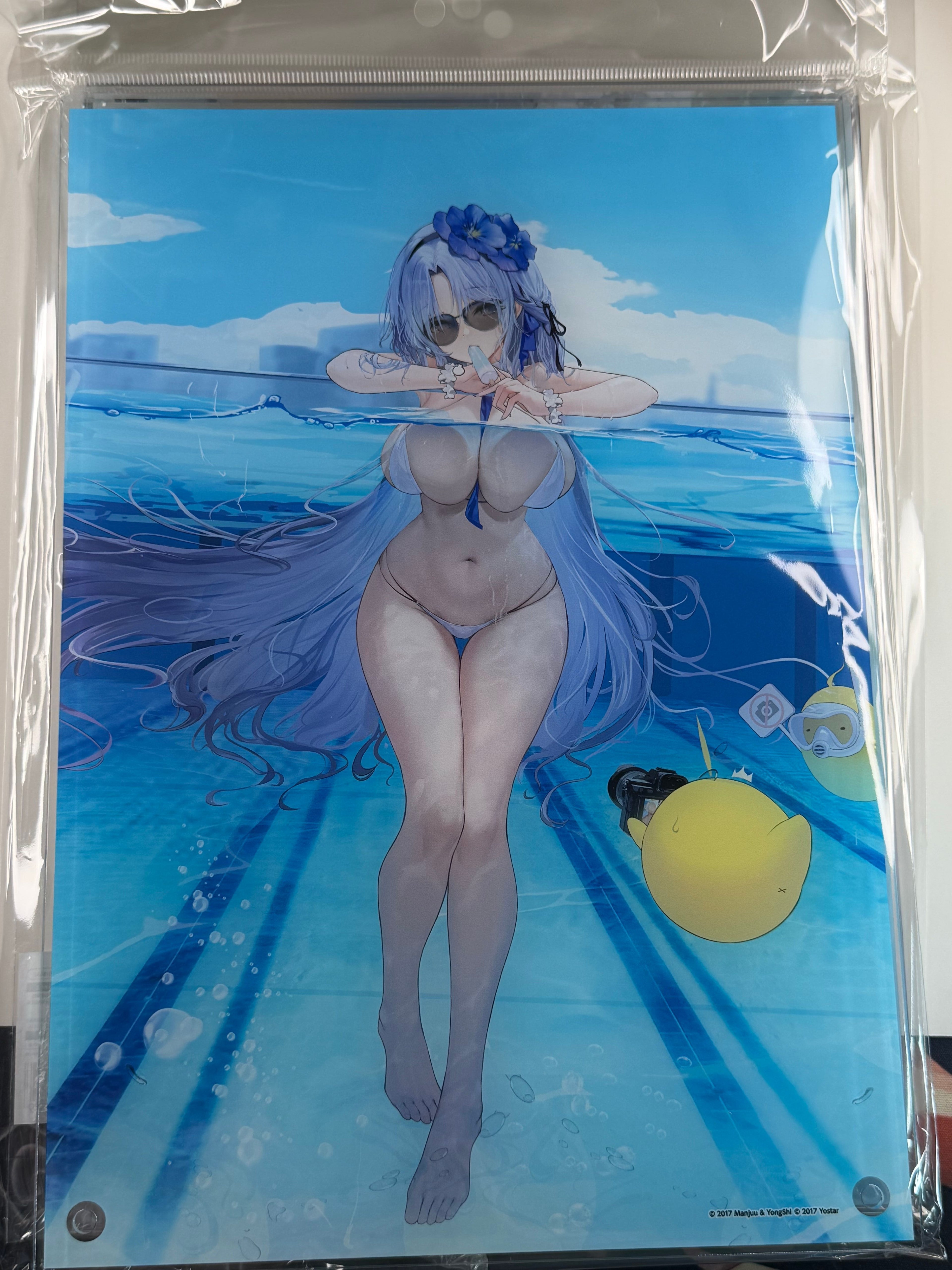 Azur Lane “Alsace“ Acrylic Panel Summer Fair 2025 A4 Size Mages