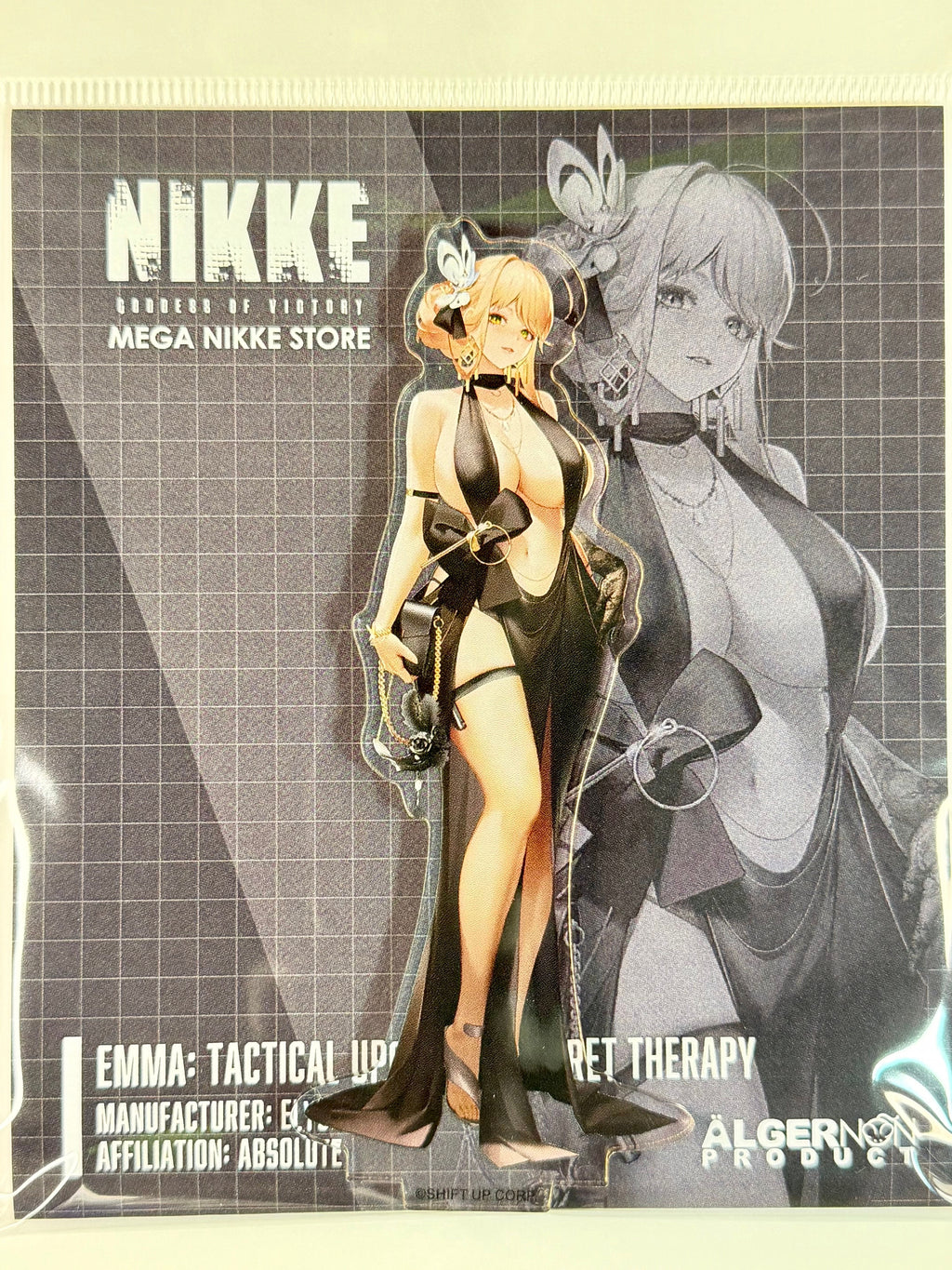 Nikke “Emma: Tactical Upgrade - Secret Therapy” Acrylic Stand Mega Nikke Store Algernon