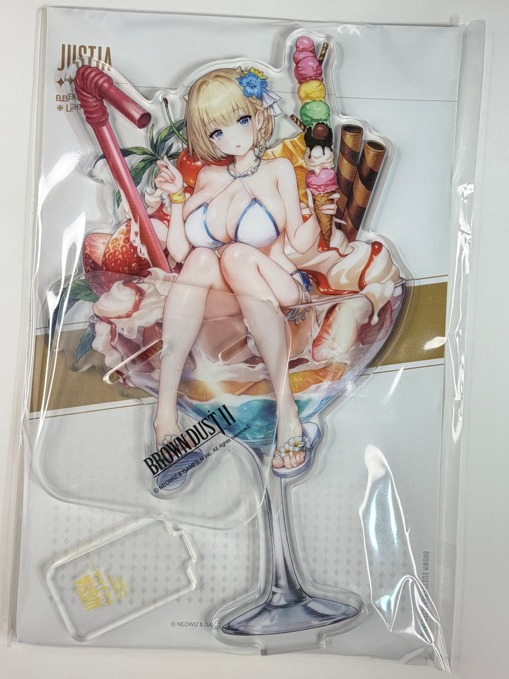 Brown Dust II “Justia: Hot Summer Dream” Acrylic Stand DOBUDDY Inc.