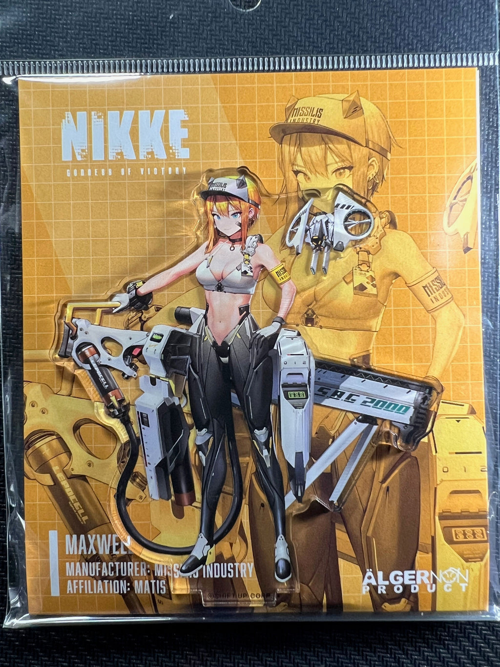 Nikke “Maxwell” Acrylic Stand Algernon