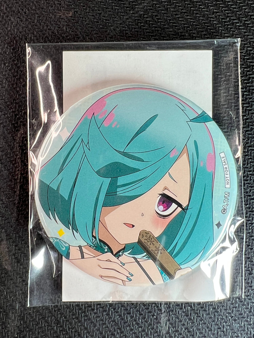 Gushing Over Magical Girls “Leberblume" Bonus Badge China Swimsuit Style Kuji Kore ~2.25 Inches