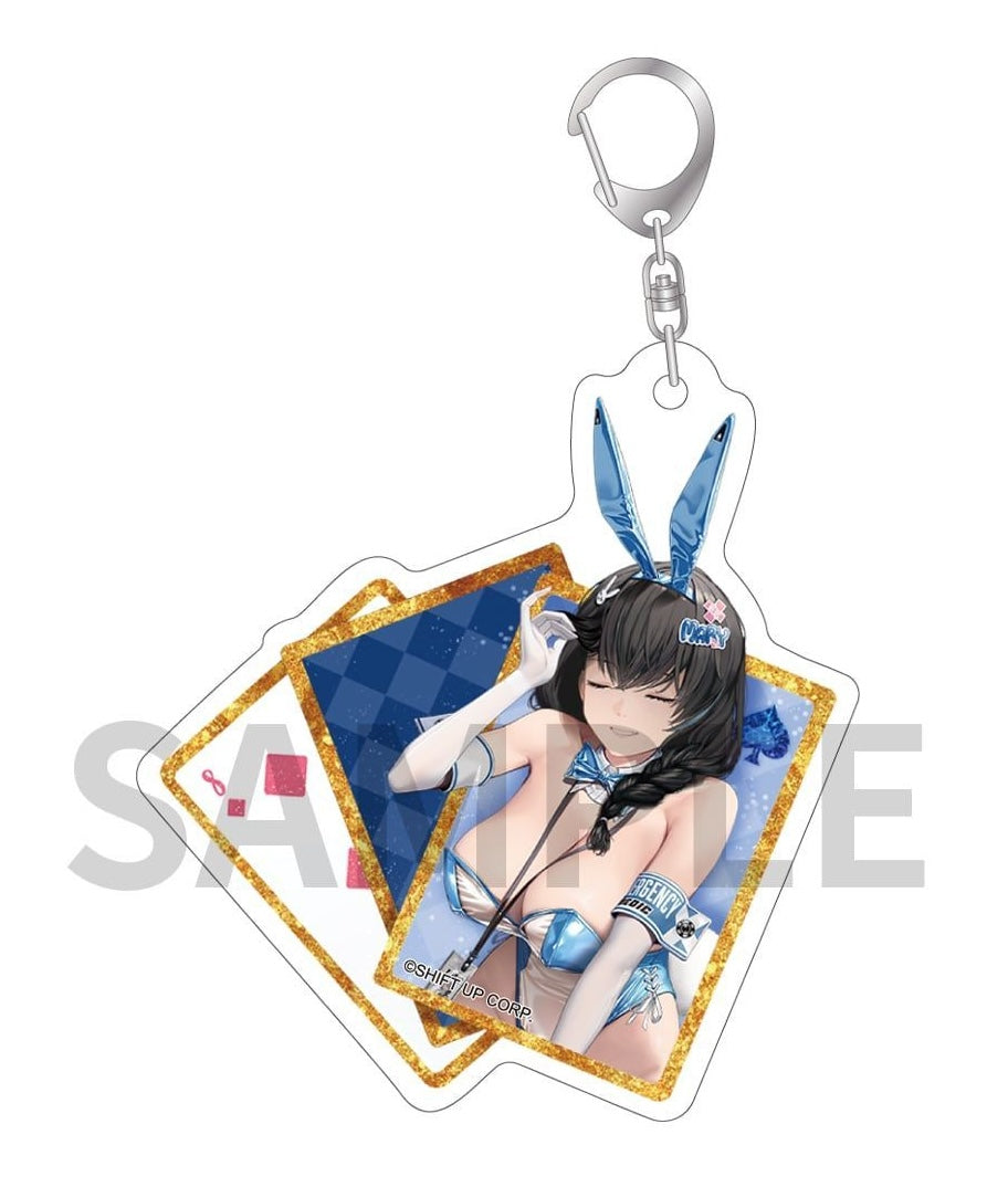 Nikke “Mary: Medical Rabbit” Acrylic Keychain BUNNY FAIR 2025 ~2.3x2.3 Inches