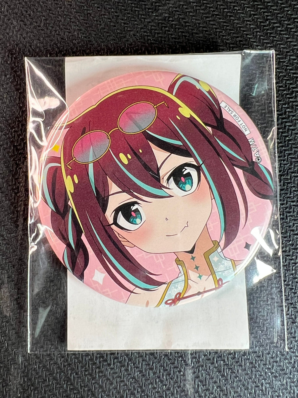 Gushing Over Magical Girls “Loco Musica" Bonus Badge China Swimsuit Style Kuji Kore ~2.25 Inches