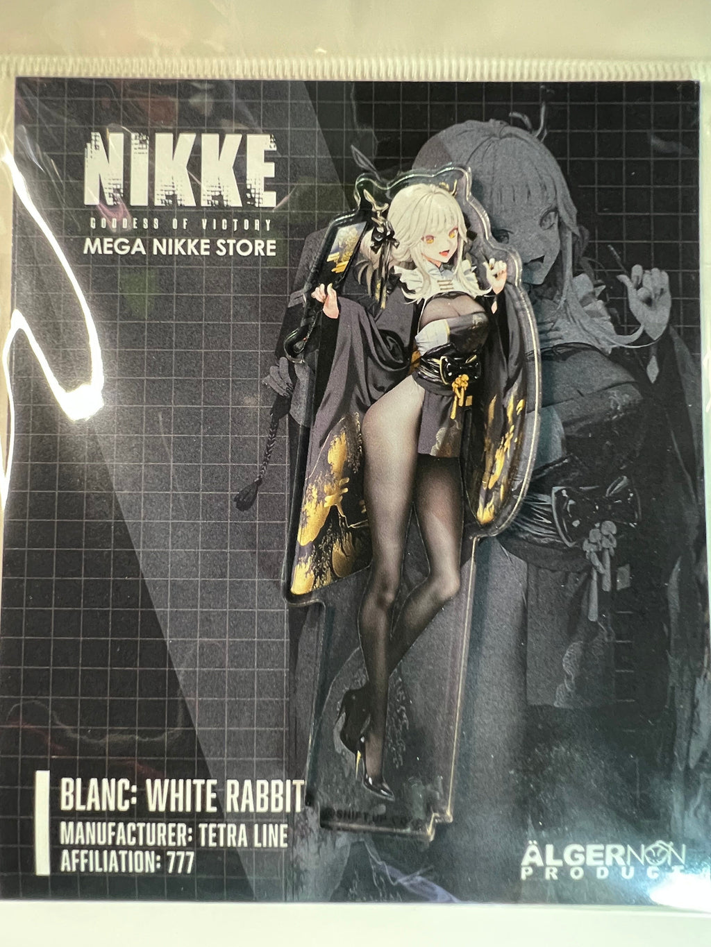 Nikke “Blanc: White Rabbit” Acrylic Stand Mega Nikke Store Algernon
