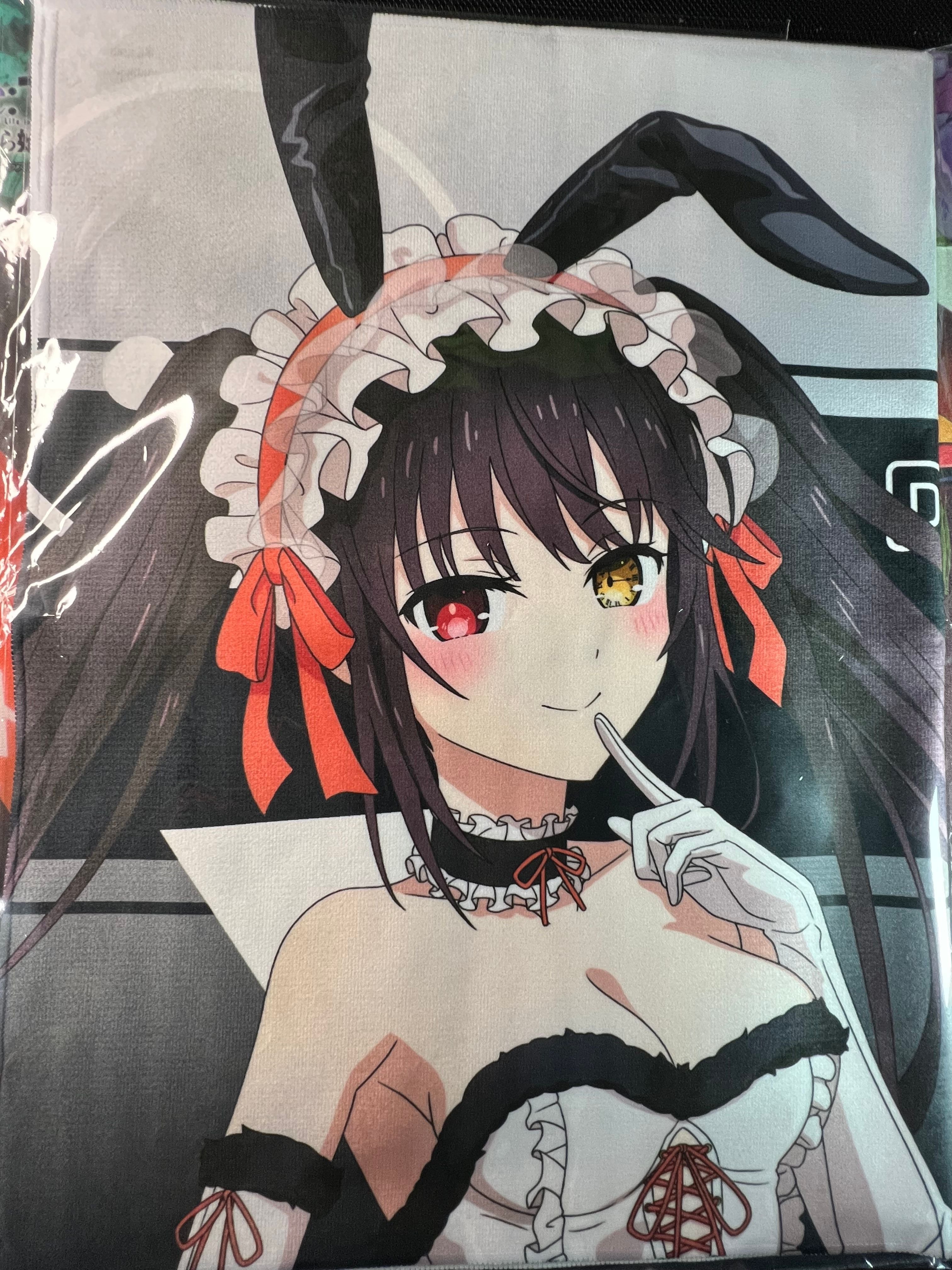 Date A Live V “Kurumi" Face Towel Lolita Bunny Ver. ~23.6x15.7 Inches