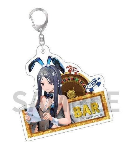 Nikke “Exia: Hacker Rabbit” Acrylic Keychain BUNNY FAIR 2025 ~2.3x2.3 Inches