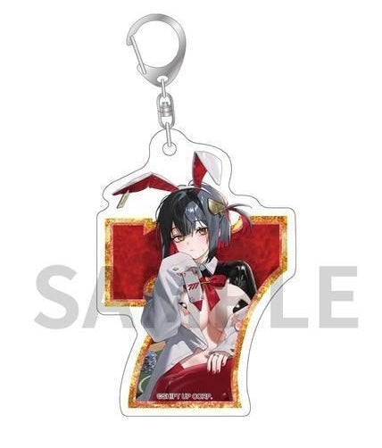 Nikke “Rouge: Unlucky Rabbit” Acrylic Keychain BUNNY FAIR 2025 ~2.3x2.3 Inches