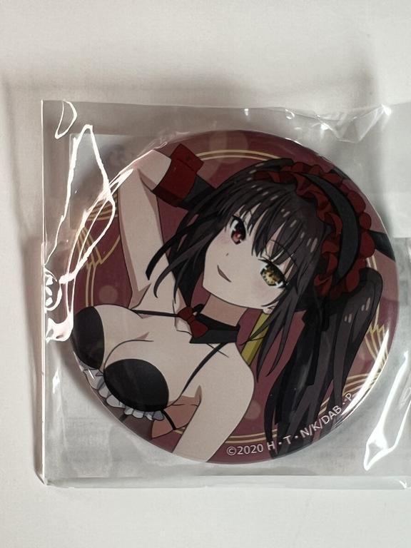 Date A Bullet “Kurumi Tokisaki A” D-01 Badge Kuji Kore Midnight Sweet Bunny Style