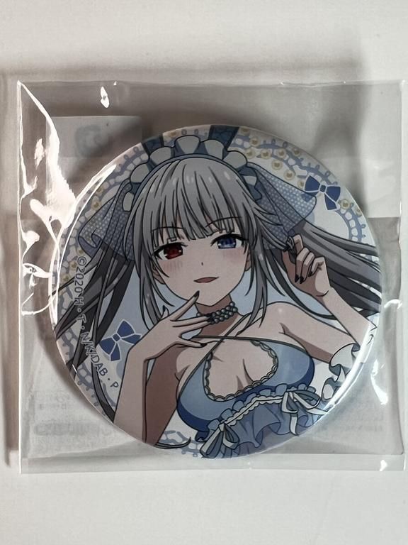 C. Date A Bullet “White Queen C” D-07 Badge Kuji Kore Midnight Sweet Bunny Style