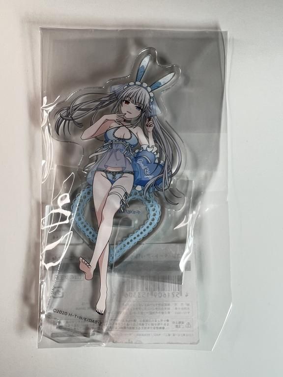 Date A Bullet “White Queen B” B-04 Acrylic Stand Kuji Kore Midnight Sweet Bunny Style